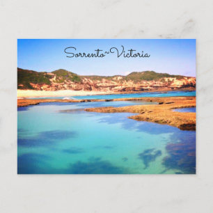 Carte Postale Plage arrière de Sorrento, Victoria, Australie