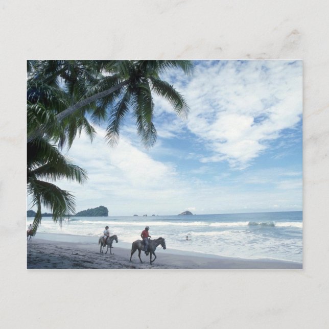 Carte Postale Plage, Costa Rica (Devant)
