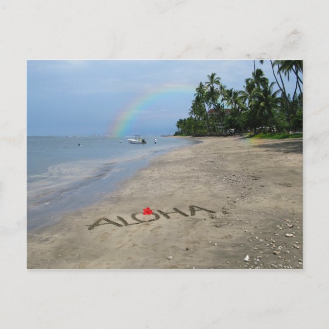 Carte Postale Plage d'Aloha (Devant)