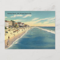 Plage de baignade, Plage Old Orchard, Maine