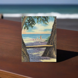 Carte Postale Plage de Beaulah à Vermilion, Ohio