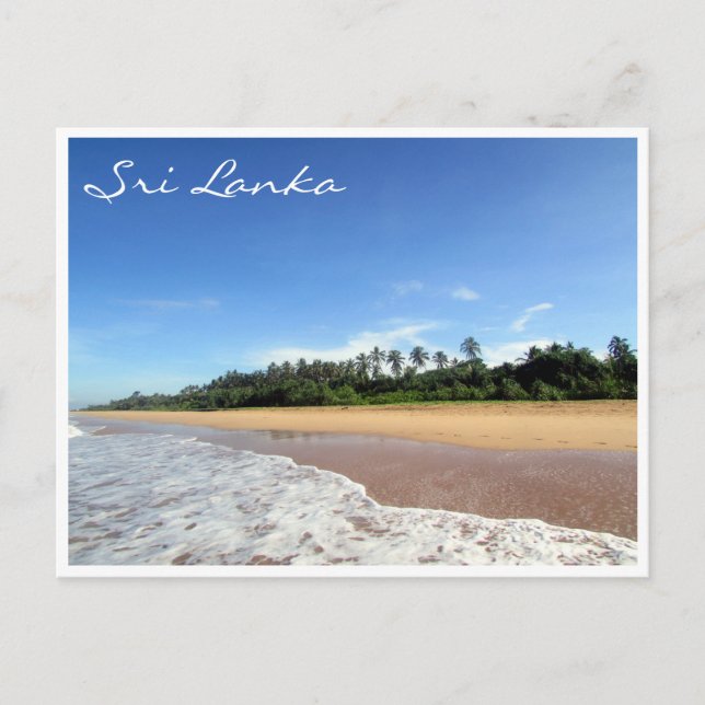 Carte Postale plage de bentota (Devant)