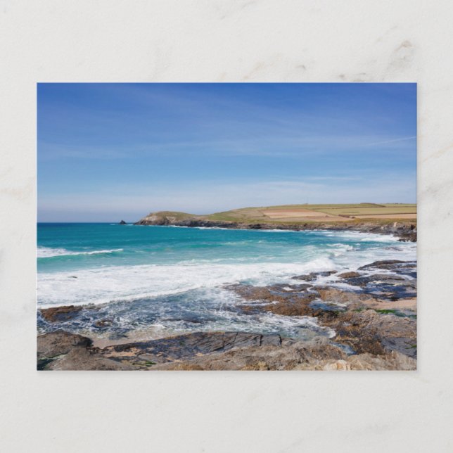 Carte Postale Plage de Boobys Bay |Angleterre (Devant)