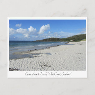 Carte Postale Plage de Camusdarach, Arisaig, Écosse