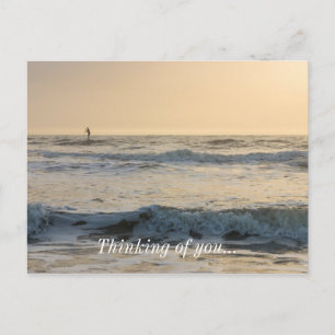 Carte Postale Plage de Cocoa Paddle-board