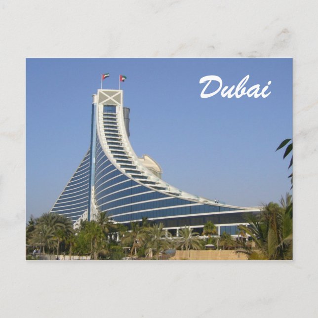 Carte Postale plage de dubai jumeirah (Devant)
