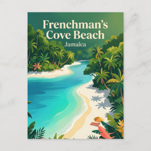 Carte Postale Plage de Frenchman's Cove Jamaïque
