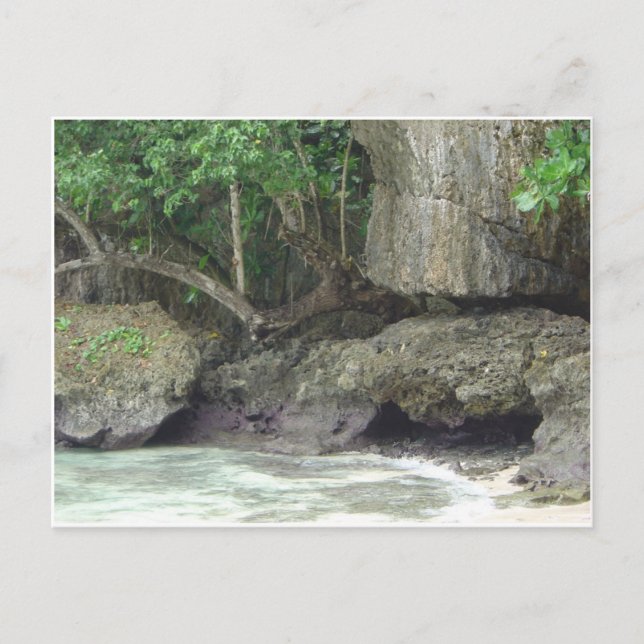 Carte Postale Plage de Guam Lava (Devant)