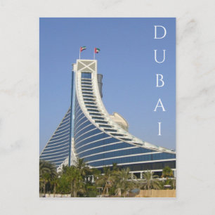 Carte Postale plage de jumeirah dubai