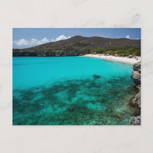 Carte Postale Plage de Kenepa Grandi, Curaçao (Devant)