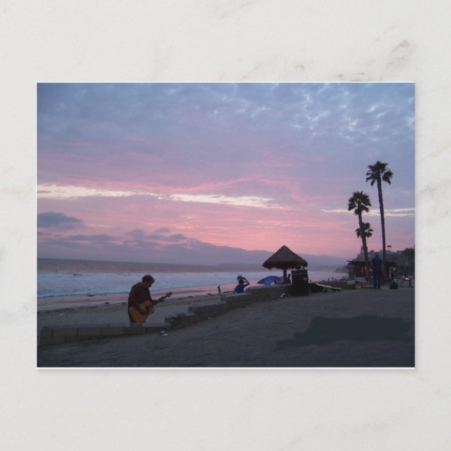 Carte Postale plage de laguna (Devant)