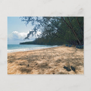 Carte Postale Plage de l'île tropicale, Cambodge