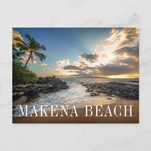 Carte Postale Plage de Makena | Makena Cove (Devant)