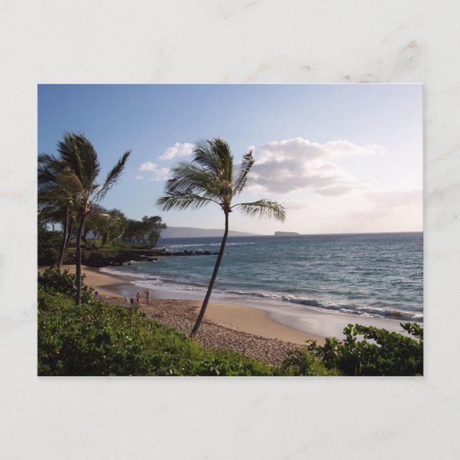 Carte Postale Plage de Maui (Devant)