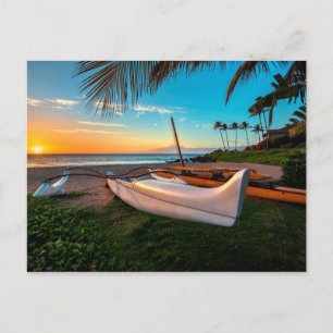 Carte Postale Plage de Maui Sud au coucher du soleil   Maui, Haw