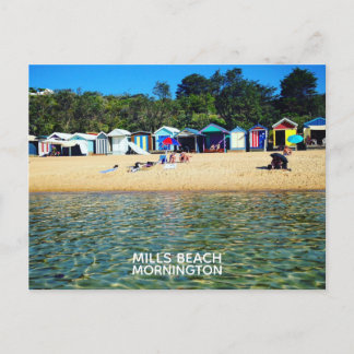Carte Postale Plage de Mills, Mornington
