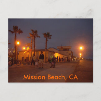 Carte Postale Plage de mission, CA