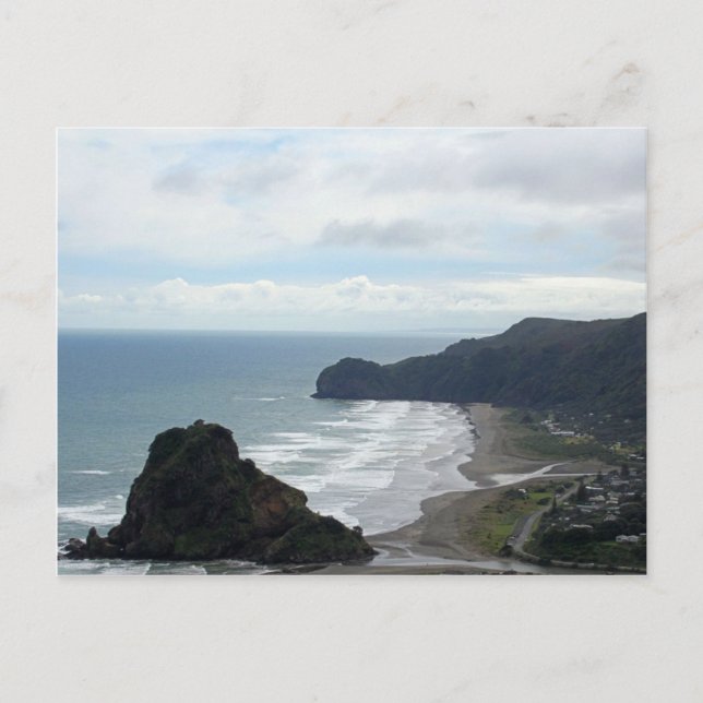 Carte Postale Plage de Piha 4 (Devant)