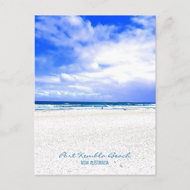 Carte Postale Plage de Port Kembla Wollongong NSW (Devant)
