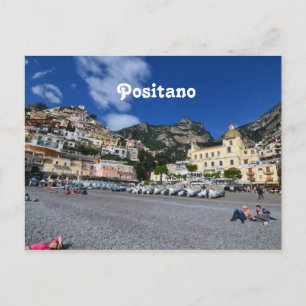 Carte Postale Plage de Positano