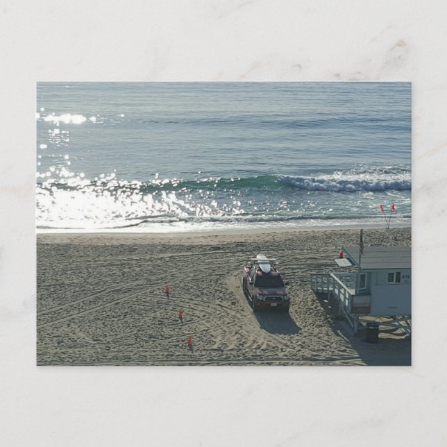 CARTE POSTALE PLAGE DE REDONDO #8 (Devant)