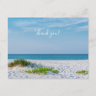Carte Postale Plage de sable blanc Floride Côte Merci