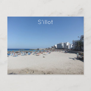 Carte Postale Plage de S'illot
