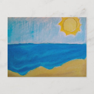 Carte Postale Plage de Sunny