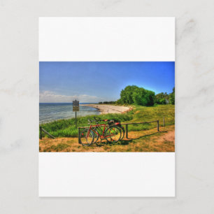 Carte Postale Plage de Thiessow sur l'île de Ruegen