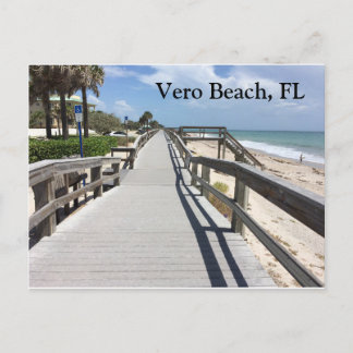 Carte Postale Plage de Vero, FL