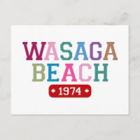 Plage de Wasaga 1974