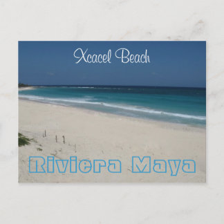 Carte Postale Plage de Xcacel