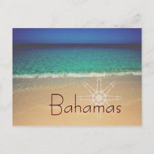 Carte Postale Plage d'eau pure