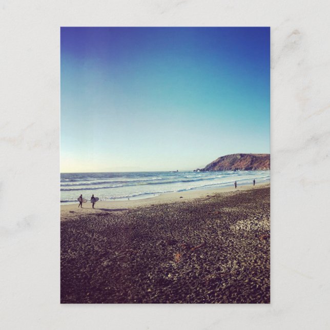 Carte Postale Plage d'État du Pacifique (Devant)