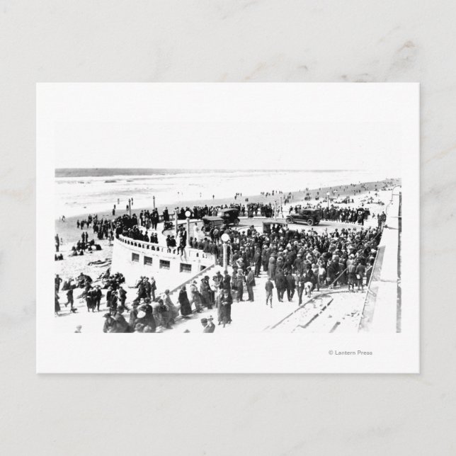 Carte Postale Plage et promenade en bord de mer Photographie 2 (Devant)