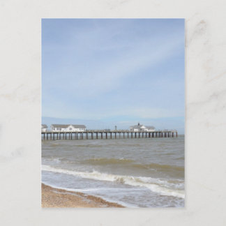 Carte Postale Plage Et Quai À Southwold Suffolk