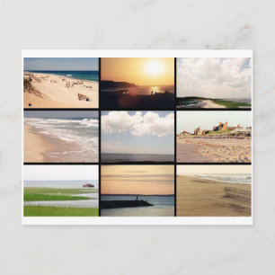 CARTE POSTALE "Plage" Hamptons