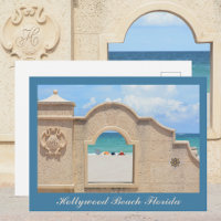 Plage Hollywood Floride Broadwalk Photographique