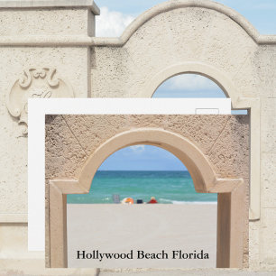Carte Postale Plage Hollywood Floride Photographique