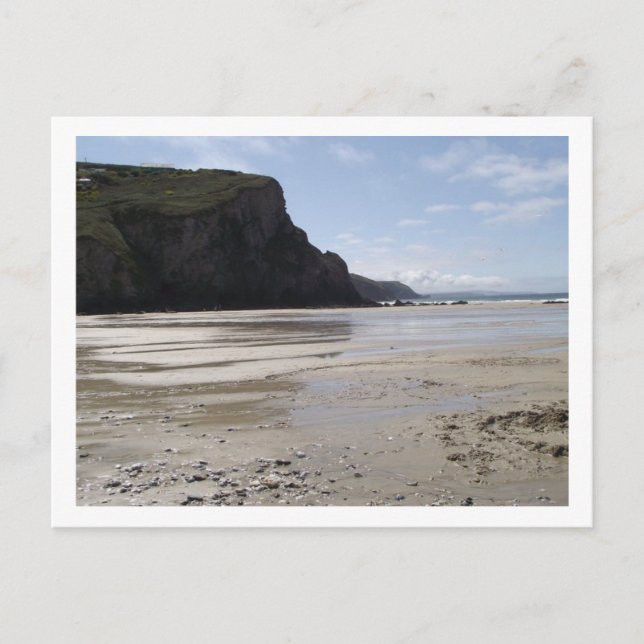Carte Postale Plage isolée (Devant)