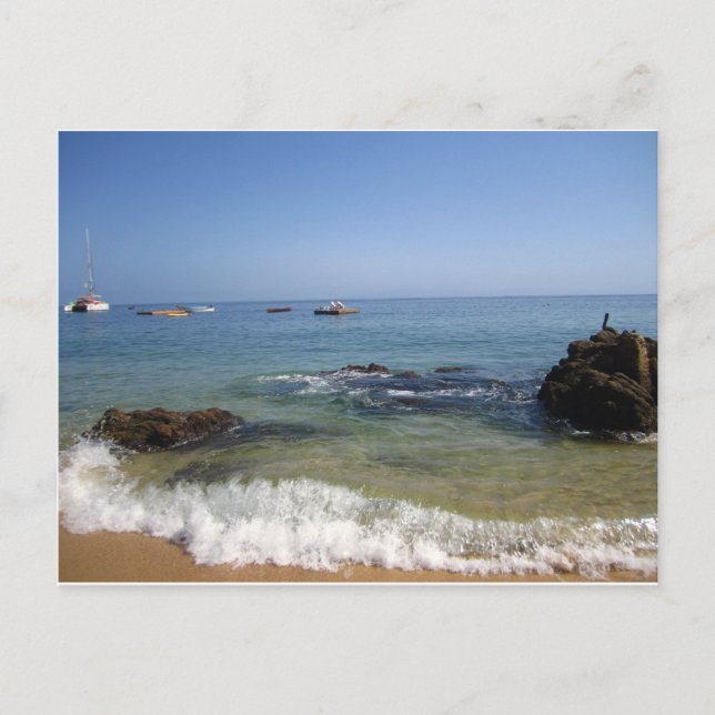 Carte Postale Plage Las Caletas à Puerto Vallarta, Mexique (Devant)