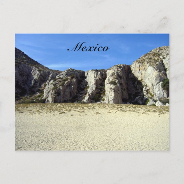 Carte Postale plage mexico (Devant)