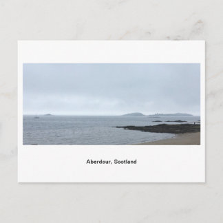 Carte Postale Plage par Aberdour Harbour