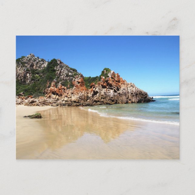 Carte Postale Plage sud-africaine (Devant)