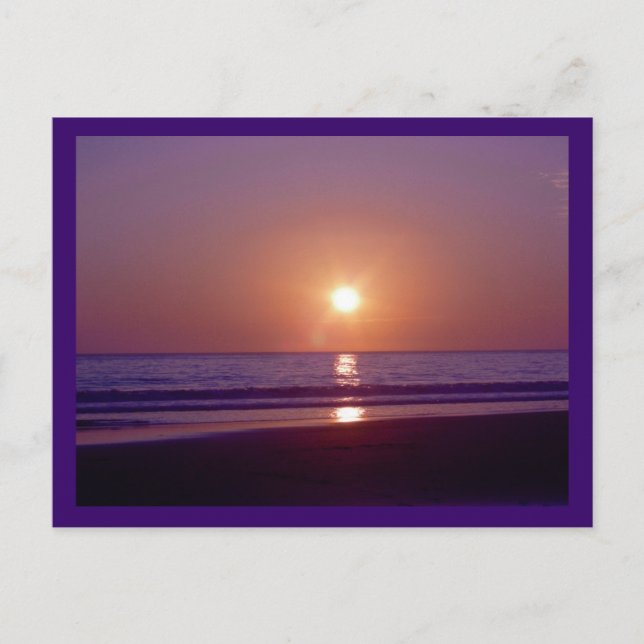 Carte Postale Plage Sun (Devant)