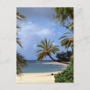 Carte Postale Plage Tropical North Shore, Oahu, Hawaii