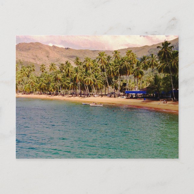 Carte Postale Plage - Venezuela - Voyage - océan (Devant)