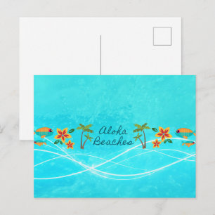 Carte Postale Plages Aloha