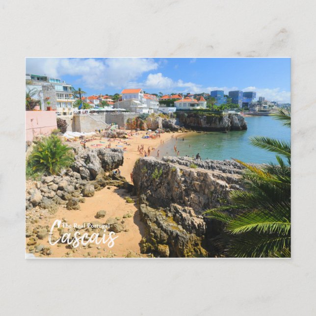 Carte Postale Plages de Cascais, Portugal (Devant)
