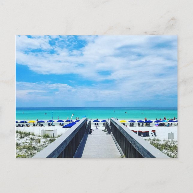 Carte Postale Plages de Destin Florida (Devant)